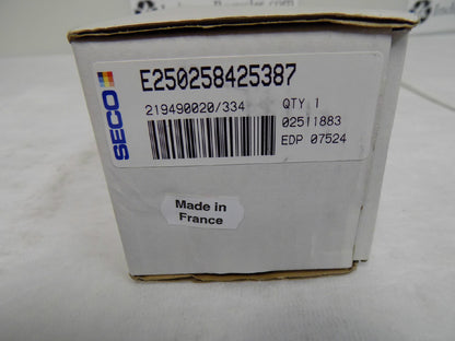 Seco CAT40 2.5" x 3.87" C10 EPB Holder Solid Weldon Flat E250258425387