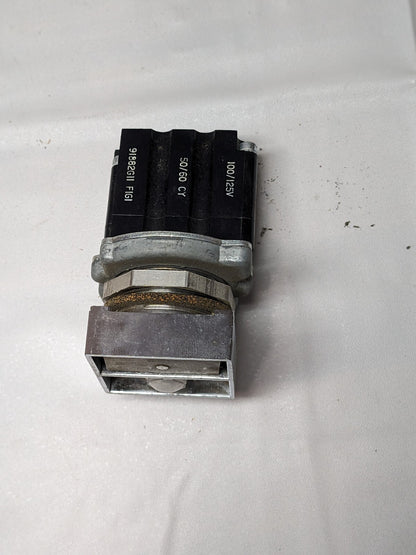 CUTLER-HAMMER,COMPACT PUSHBUTTON WITH INDICATOR LIGHT 120V 50/60HZ E30DA