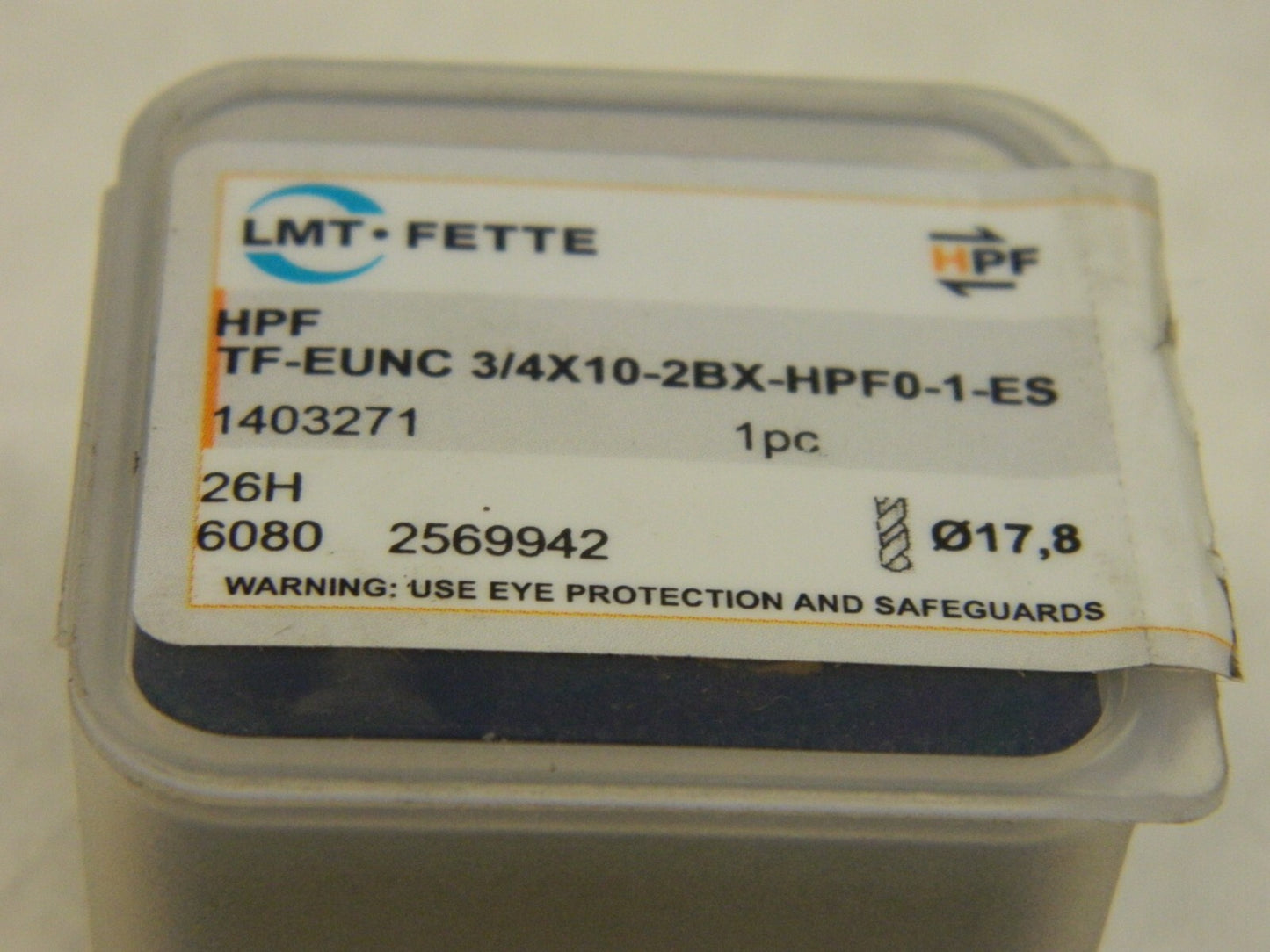 LMT 3/4", 10 TPI, Carbide Replaceable Tip Thread Forming Tap Insert 1403271