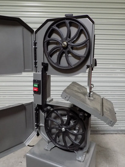 Jet 14  Metal / Wood Vertical Bandsaw 1 HP 115/230v 1 Ph. J-8201K Damaged