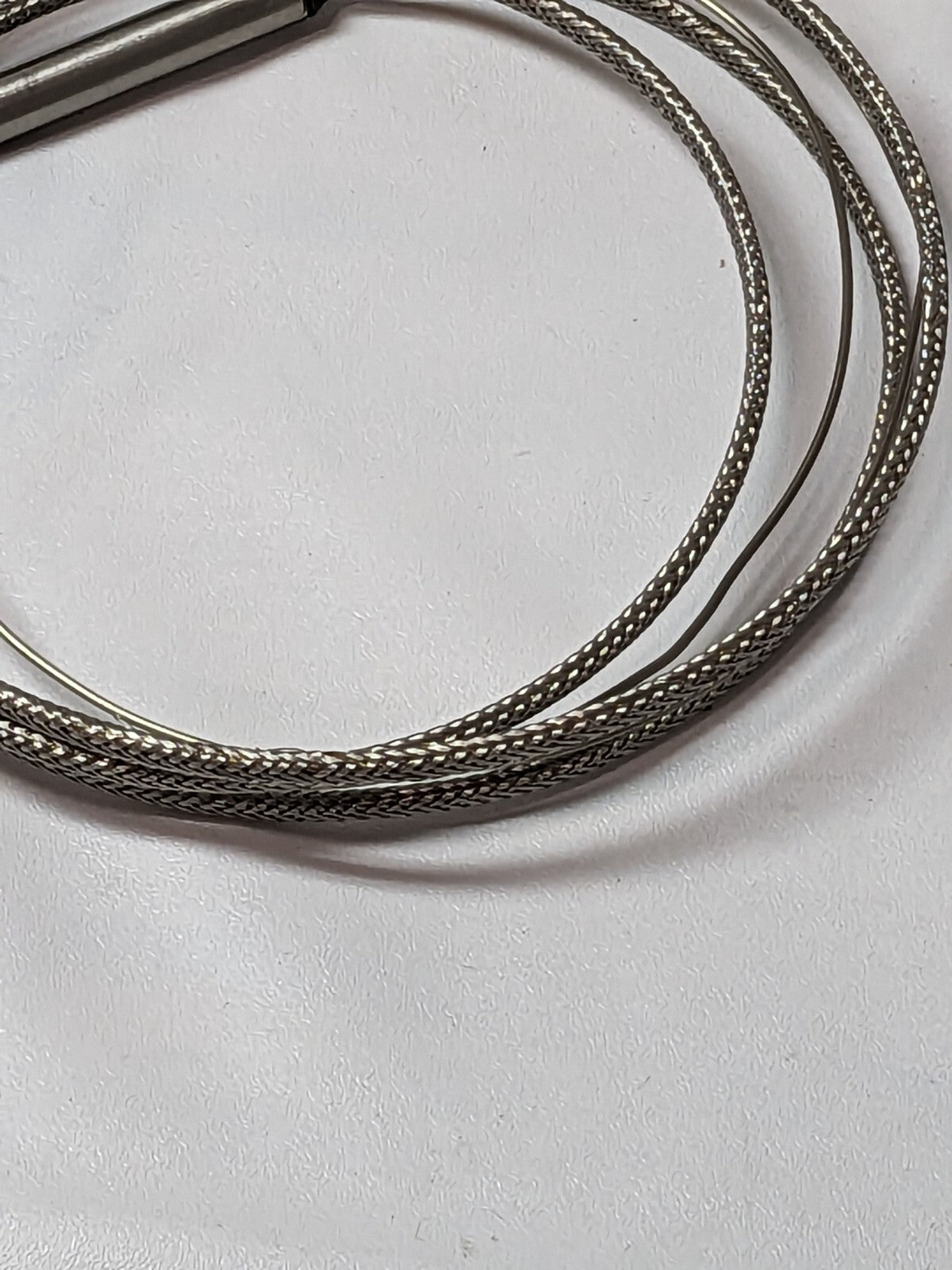 THERMO ELECTRIC Thermocouple Probe: Type K, Flexible Probe, Grounded SF050-188