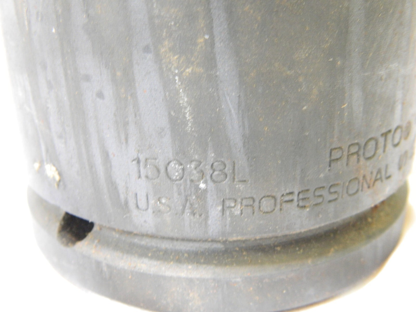 PROTO Impact Socket 2-3/8", 1-1/2" Drive , 5-7/8" OAL J15038L SURFACE RUST