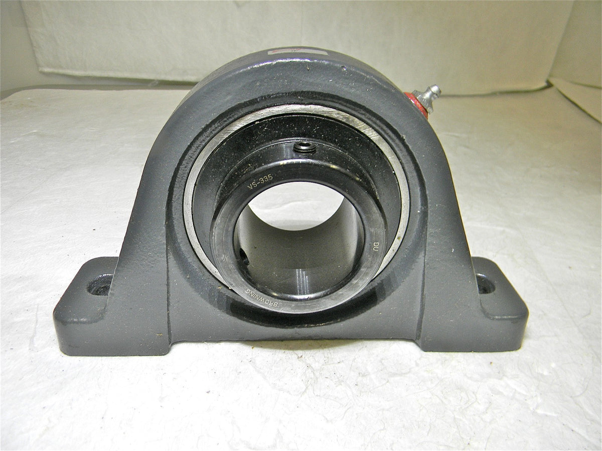 Browning Ball Bearing Pillow Block 2-3/16" ID 9.5" OAL x 5-9/16" OAH 767511