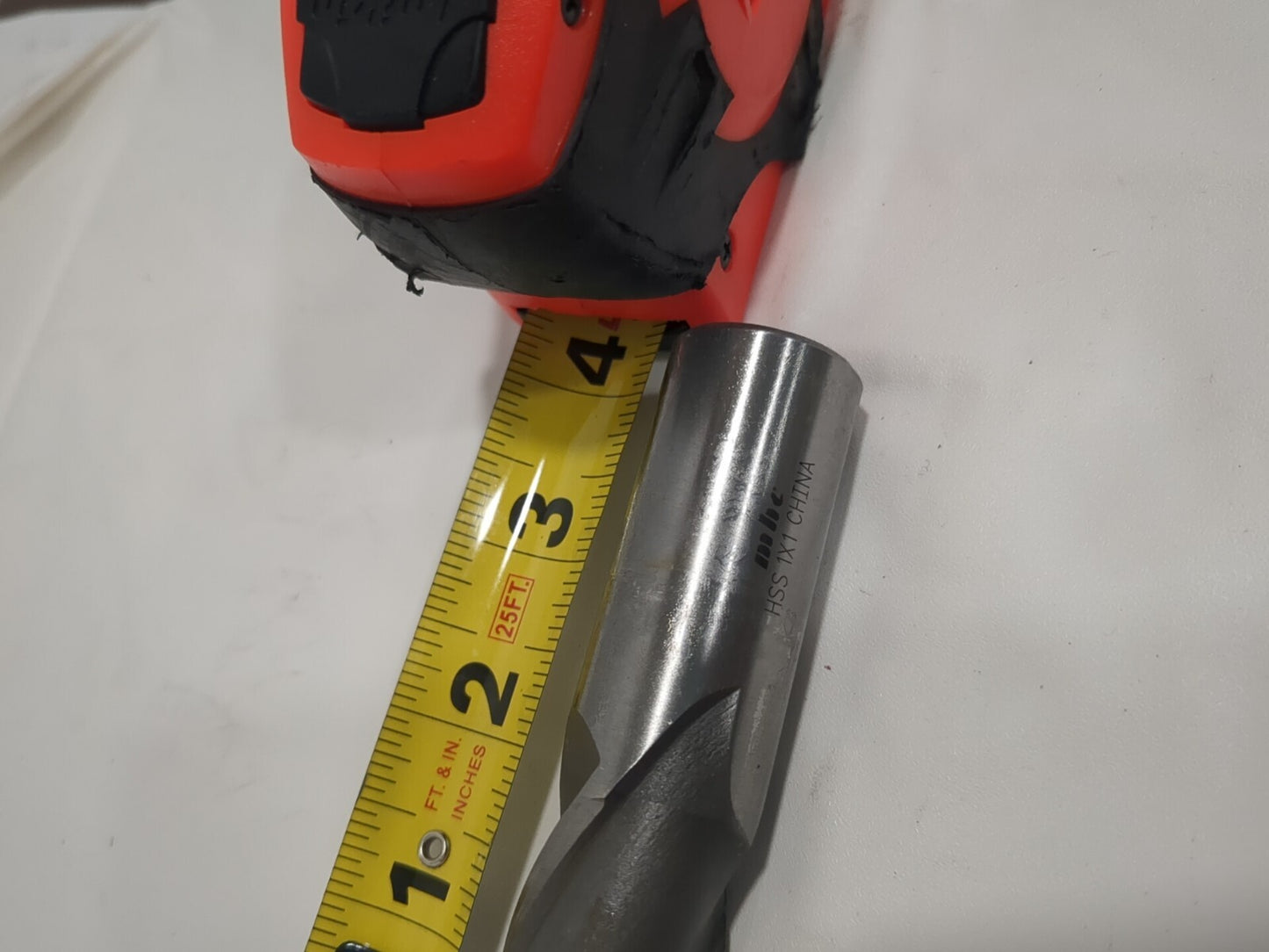 Square End Mill: 1" Dia, 2" LOC, 2 Fl HSS 720-1553