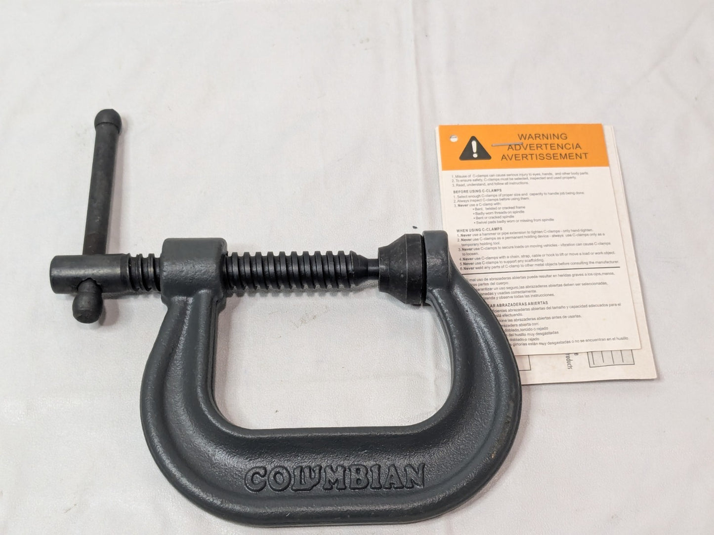Wilton Tools COLUMBIAN 402 C-Clamp 2" Max Opening 20301