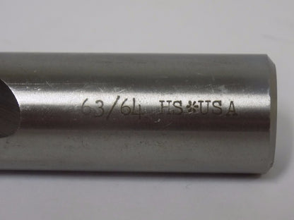 Hertel Bright Spiral Right Hand Straight Drill Bit 6" OAL HSS 01353630