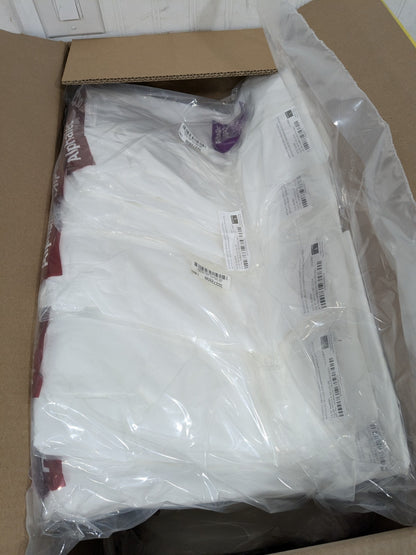 Ansell Disposable Coveralls Chemical Protection, Sz L Qty 25 WH15-S-92-101-04