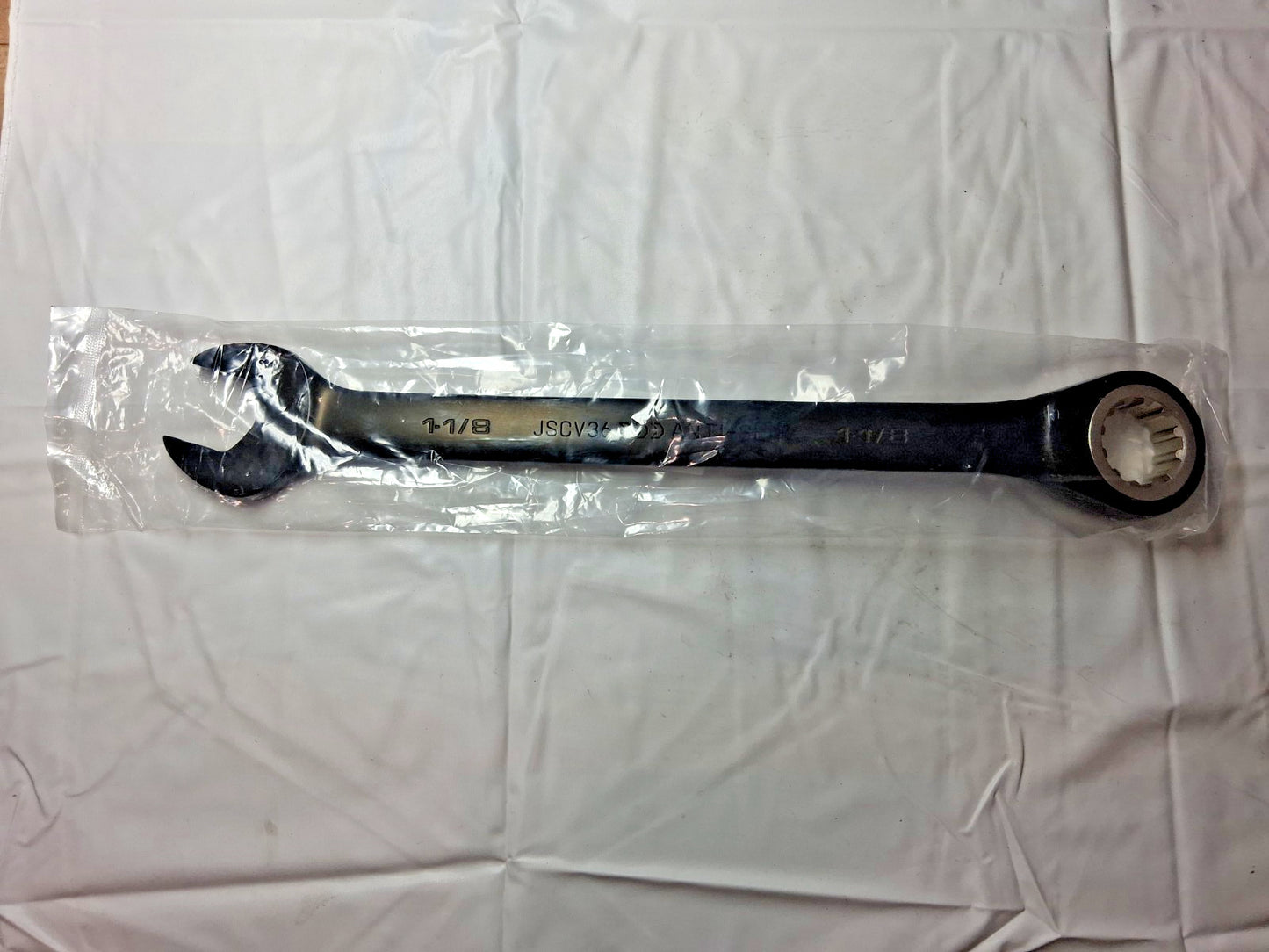Proto Combination Wrench's 1-1/8" Head Size 15 deg Offset JSCV36