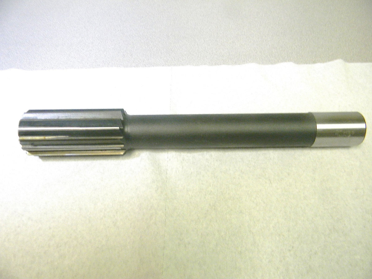 Interstate HSS Machine Reamer 2 Dia RH St Flute 4 Fl Lgth 14 OAL  02311488