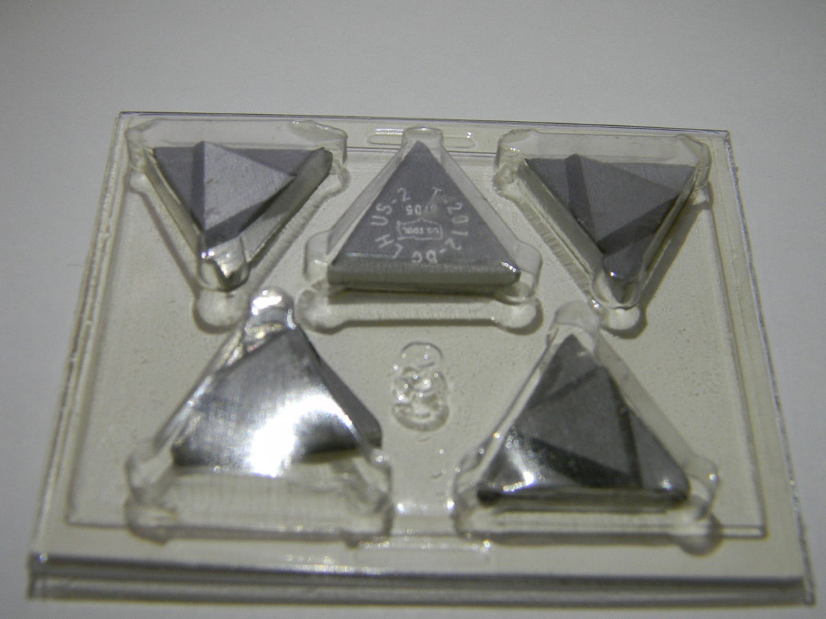 U.S. Tool T-2012-8C LH Carbide Grooving Inserts