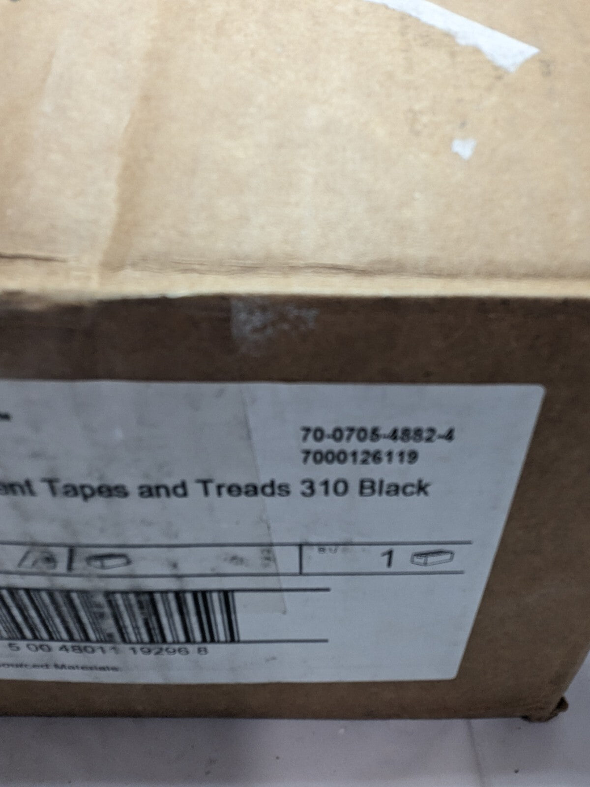 3M Floor & Aisle Marking Tape: 4" Wide, Approx. 60' Long, Vinyl 7000126119