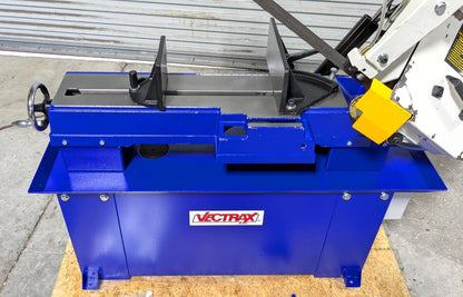 VECTRAX 9x16 Horizontal Bandsaw 110V  1-1/2HP  Step Pulley Drive