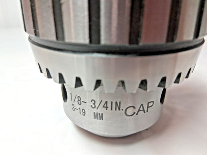 Jacobs Keyed Drill Chuck 1/8 to 3/4" Capacity Tapered Mount JT4 3007588