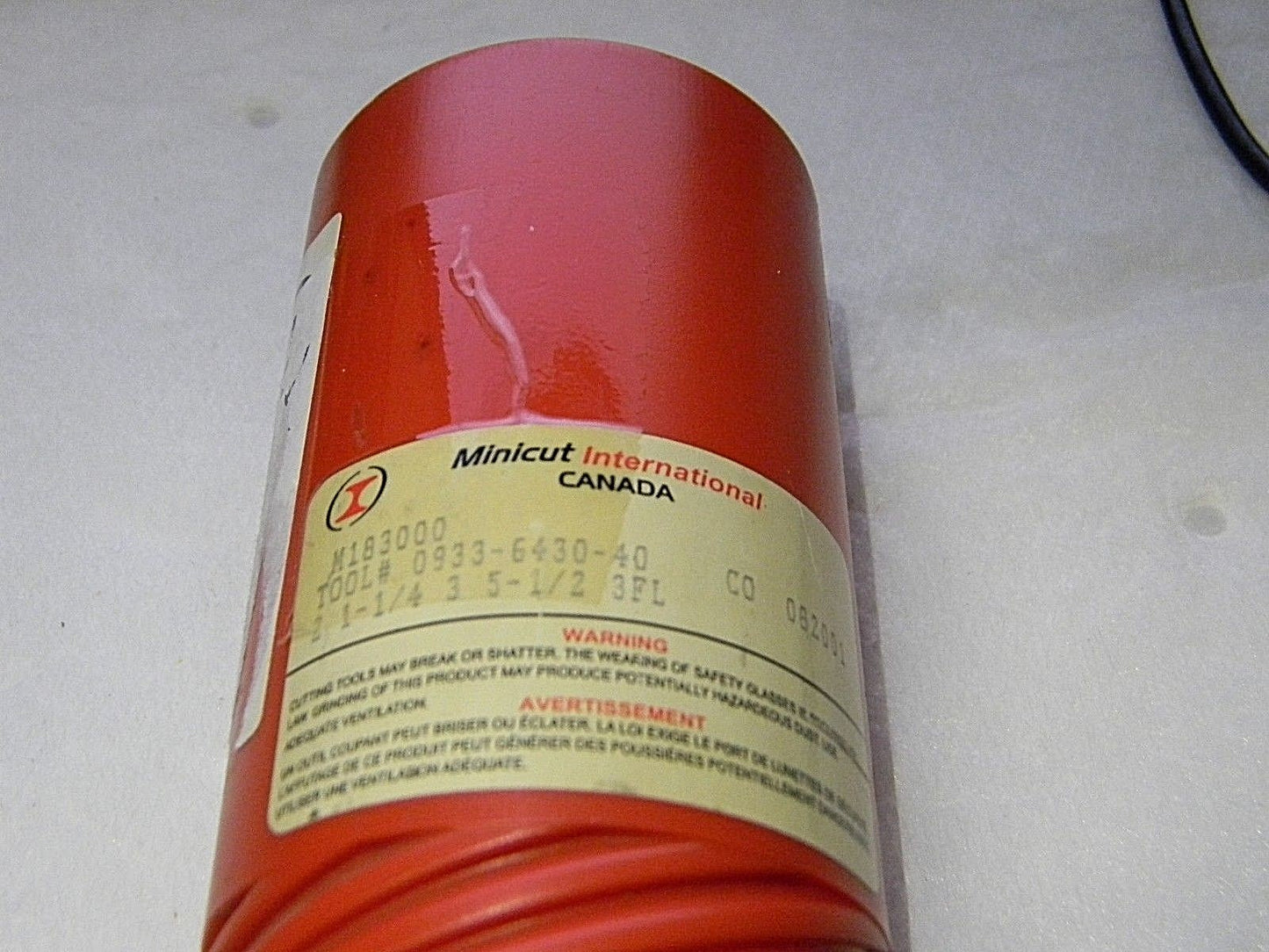 Minicut Int  2" x 1-1/4" x 3" x 5-1/2" 3Fl Cobalt M42 CC End