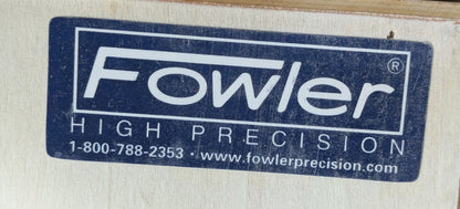Fowler 9 Piece Outside Micrometer Set 0 - 12" Range 52-215-012-1 PARTS/REPAIR