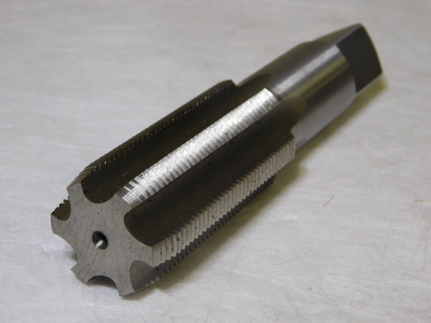 Interstate HSS Standard Hand Plug Tap 1-3/8-12 UNF 6Fl RH 6-1/16 OAL 04489555
