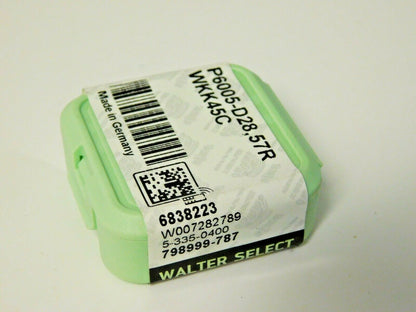 Walter Replaceable Tip Drill 1.1248" Diam P6005-D28,57R Grade WKK45C 683822