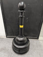 EAGLE 5 Qt Polyethylene Cigarette & Cigar Receptacle 1206BLACK