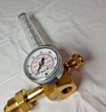 Smith/Miller Welding Regulator 0 to 50 SCFM 3,000 Max psi 580 CGA H2051B-580H