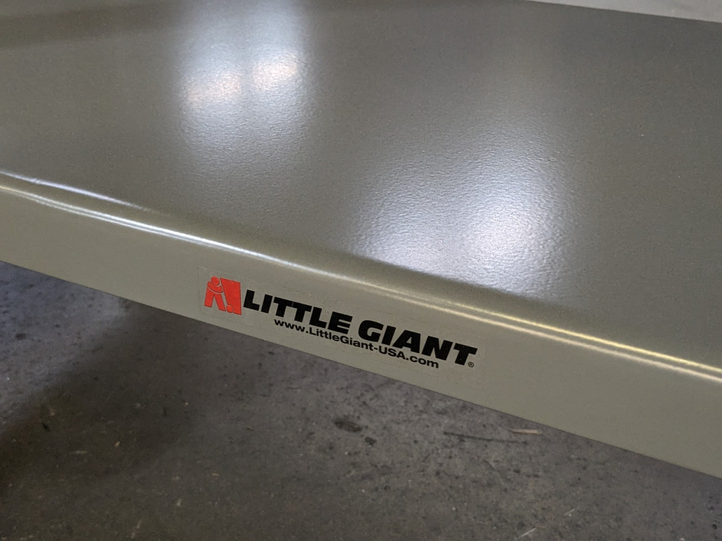 Little Giant 60 x 30 Mobile Work Bench 7 Ga. Welded Steel 5000 lb. Capacity