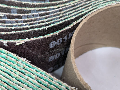 CASE OF 50 HERMES Ceramit Abrasive Belts CN 466 Z 2" X 72" 36 Grit 550