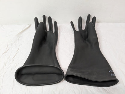 Honeywell Salisbury Rubber Insulating Gloves Class 00 Size 7 11'' Black E0011B/7