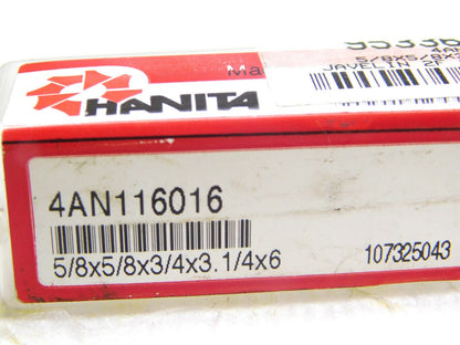 Hanita Solid Carbide Ball End Mill 5/8 Dia 5/8 Shank Dia 6 OAL 107325043