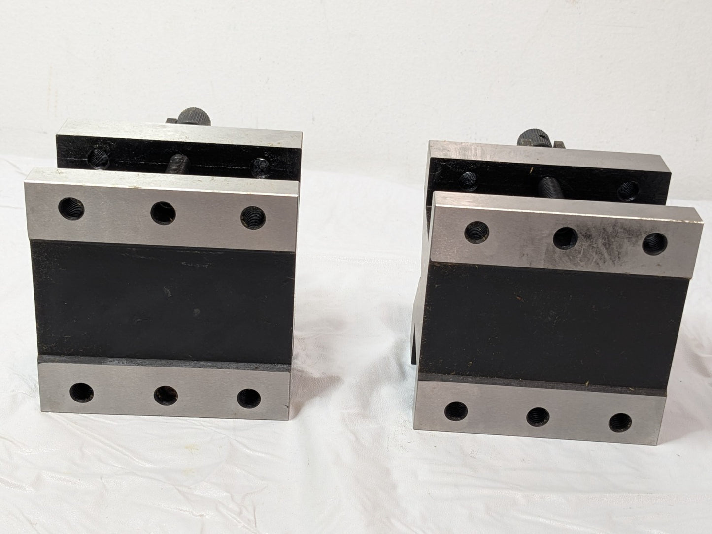 Hardened Steel V-Block Set 2-9/16" Max Capacity 90° Angle 06493225