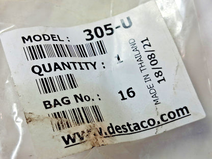 De-Sta-Co Manual Hold-Down Toggle Clamp 150.00lb Capacity 2PK 305-U