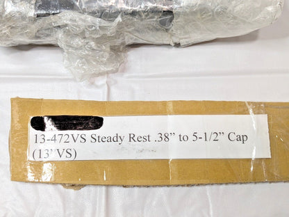 Clausing Steady Lathe Rest 3/8 to 5-1/2" Workpiece Dia 13-472VS