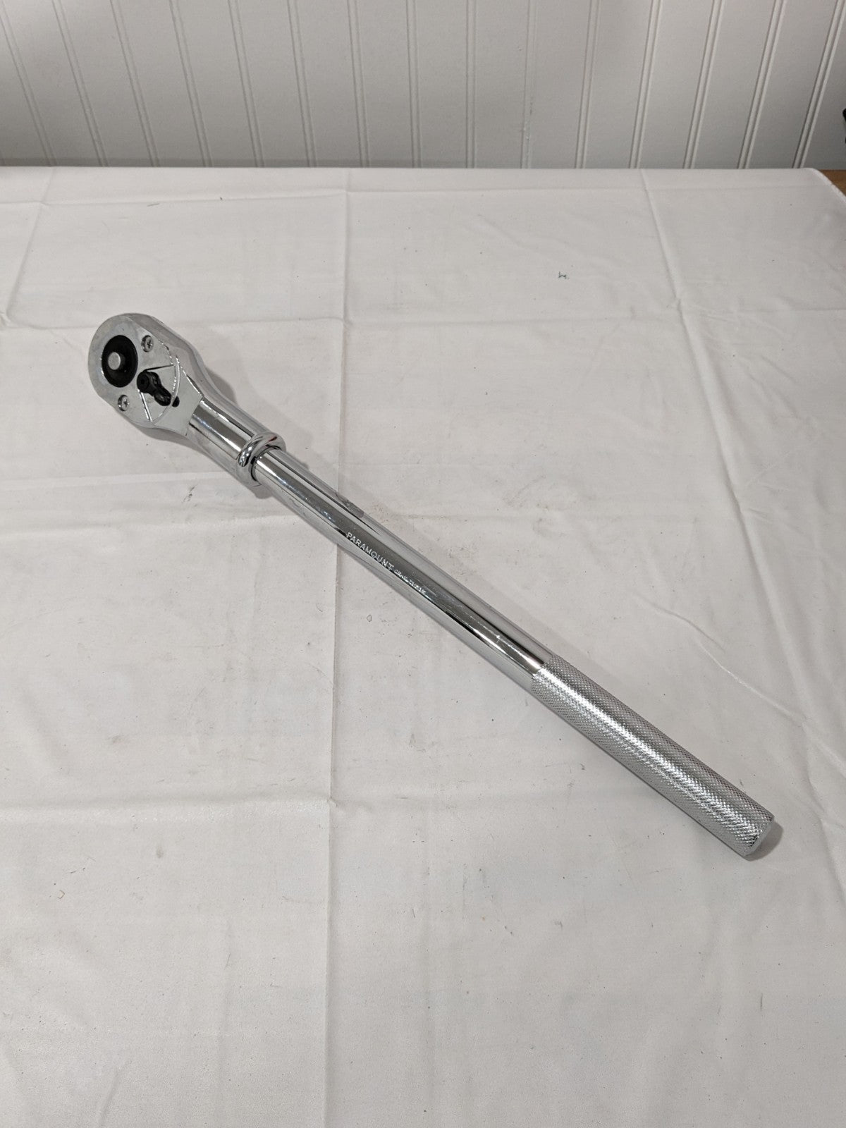 PARAMOUNT Standard Ratchet: 3/4" Drive, Pear Head 20" OAL PAR-34RHT-A