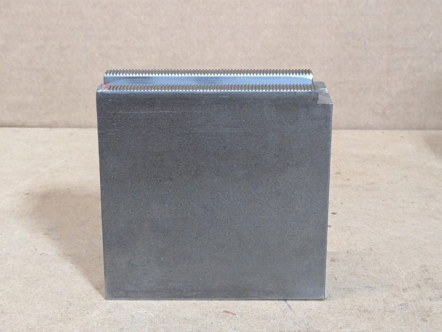 Set of 3 H&amp;R Mfg. Square Serrated Soft Jaws for 12" Lathe Chucks 112-3.