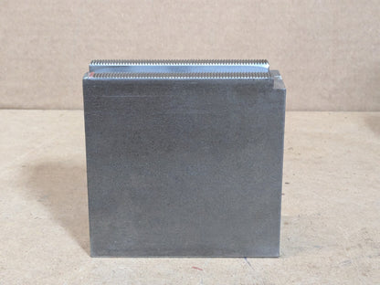 Set of 3 H&amp;R Mfg. Square Serrated Soft Jaws for 12" Lathe Chucks 112-3.