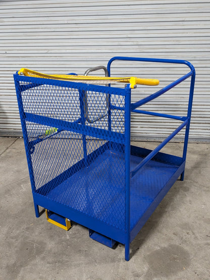 Vestil WP-3648-CA Forklift Work Platform 36 In. x 48 In. 1000 Lb. Capacity