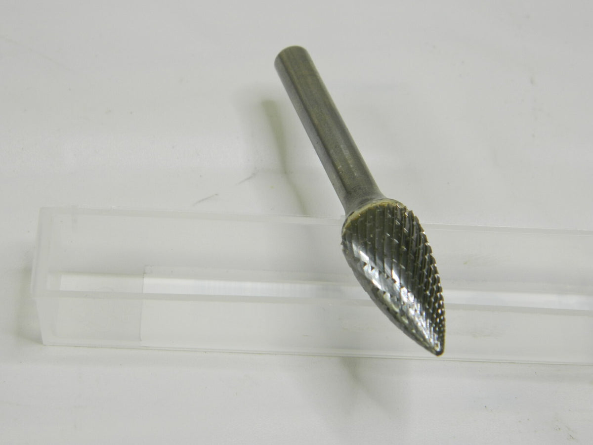 SGS PRO Abrasive Bur: SG-5, Tree 1/4" Shank 13928