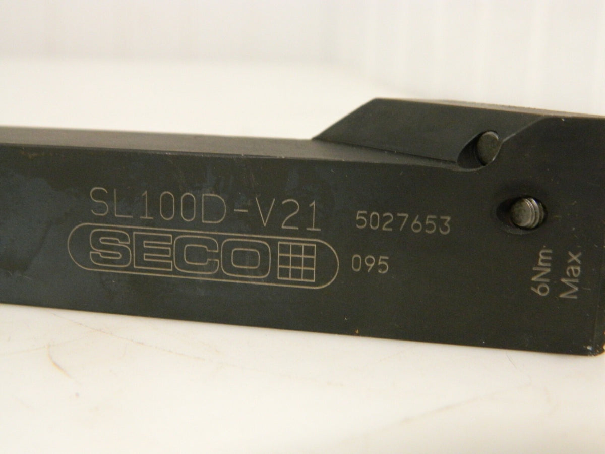 Seco Left Hand Indexable Grooving Toolholder 4-1/2" OAL 1" Shank 56011