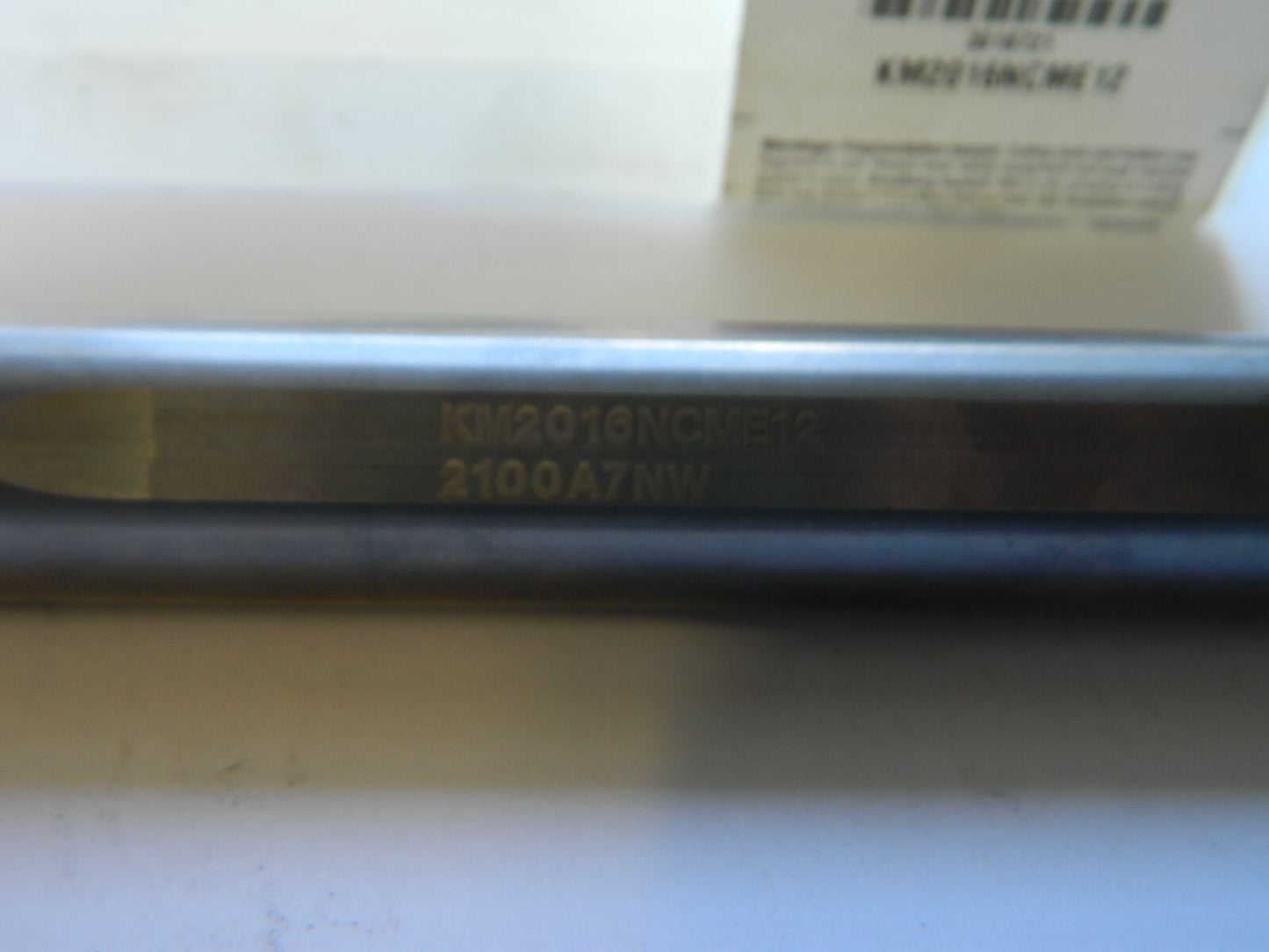 KENNAMETAL Modular Lathe Shank: Neutral, KM2016, Round Shank Series KM Micro