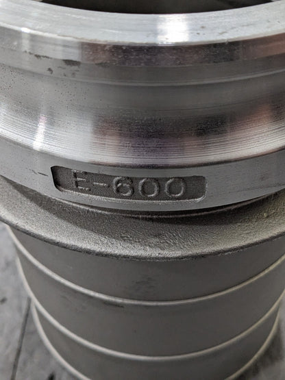 6" Cam & Groove Aluminum Hose Barb Adapter E-600