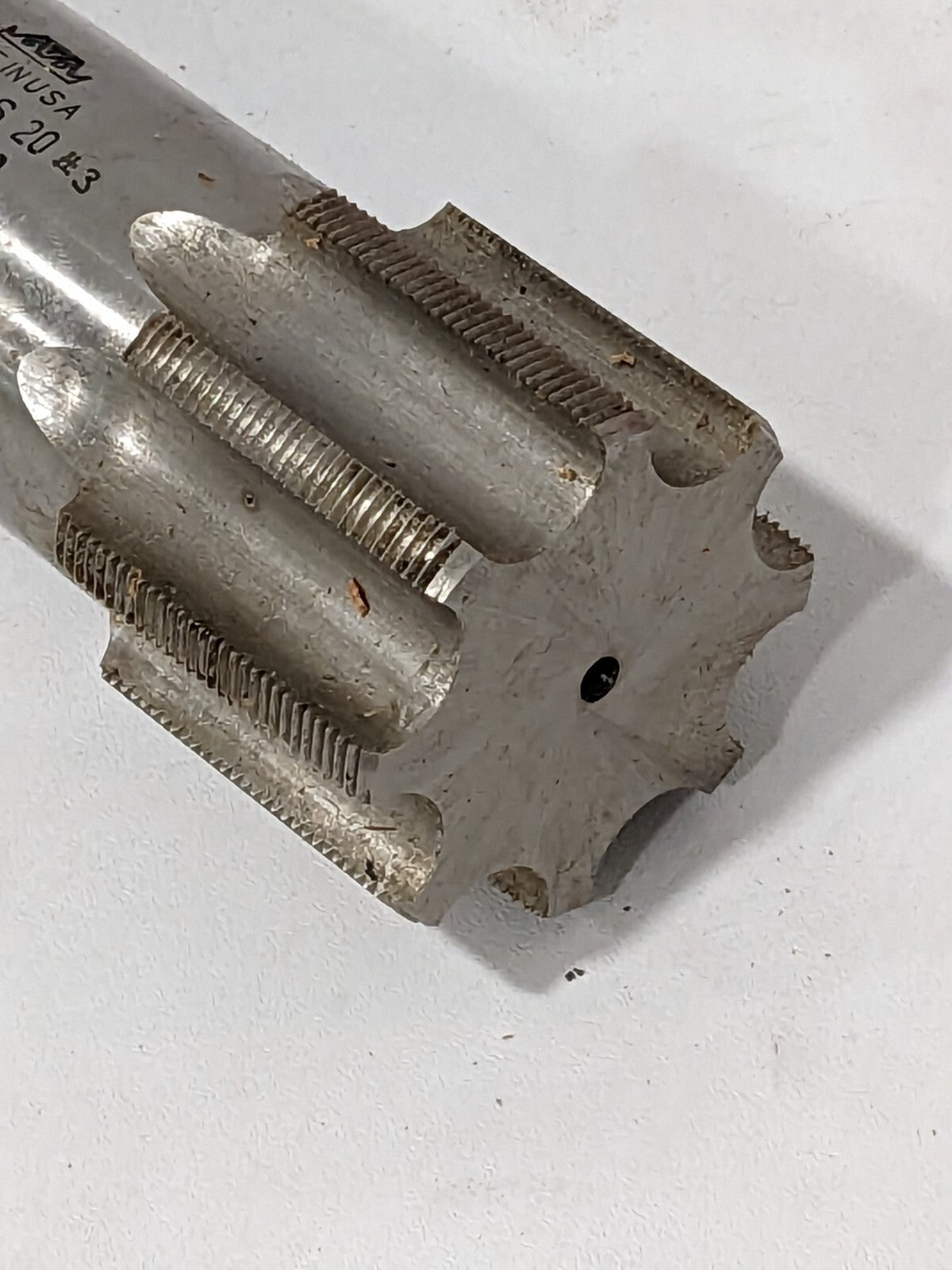GTD HSS Straight Flute Tap: 1-7/8-20 UNS, 6 Flute, Class 3B 04878211