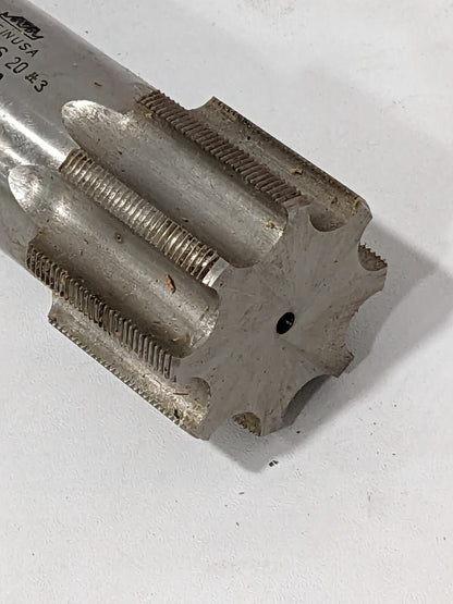 GTD HSS Straight Flute Tap: 1-7/8-20 UNS, 6 Flute, Class 3B 04878211