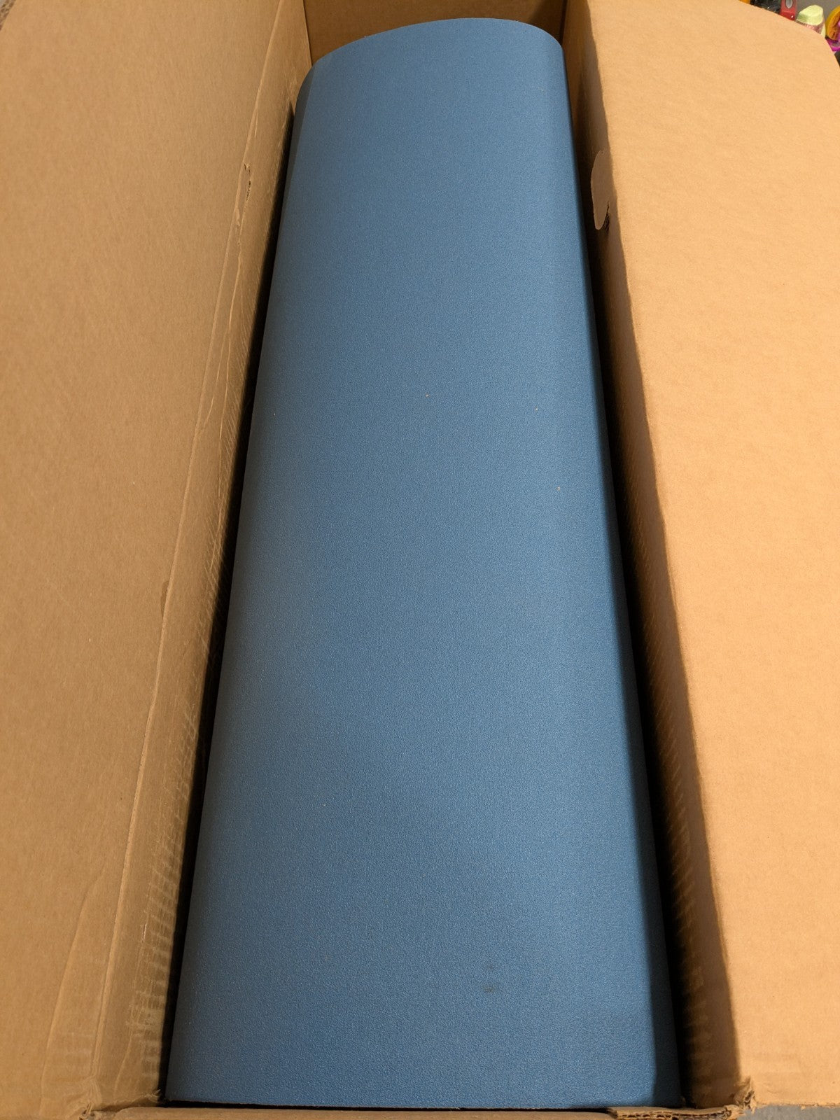 (2) Norton Abrasive Belt: 37" Wide, 60" OAL, 80G, Zirconia Alumina 69957329019