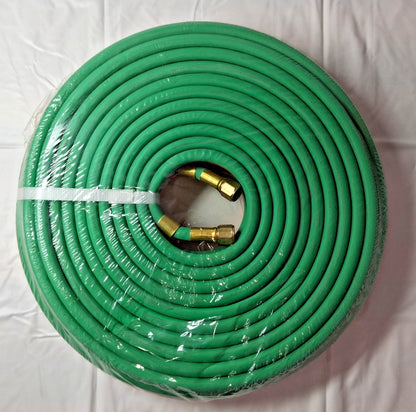 Parker EPDM Rubber Twin Line Welding Hose 1/4" ID 50' L B&B Fittings 7126NLF-600