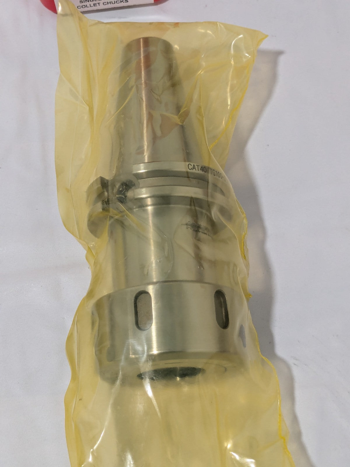 Accupro Collet Chuck: 3/64 to 1" Capacity, TG &amp; PG100 Collet, Taper Sha