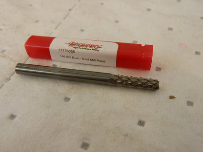 ACCUPRO Diamond Pattern Router Bit: 0.25 Dia End Mill OCRDC80