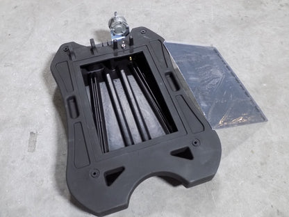 Pro Lube Mobile Oil Drain Container w/ Rotary Pump 17 Gal. Capacity TD/HD/17P