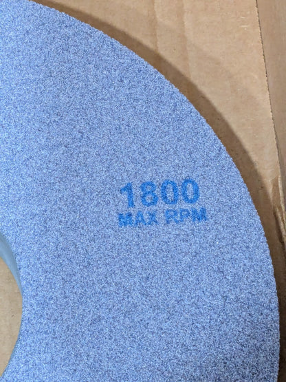 Norton Surface Grinding Wheel: 14" Dia, 1-1/2" Thick, 5" Arbor, 4