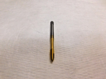 OSG Spiral Bottoming Flute Tap #8-32 UNC 2B 3FL RH HSS TiN #2985305