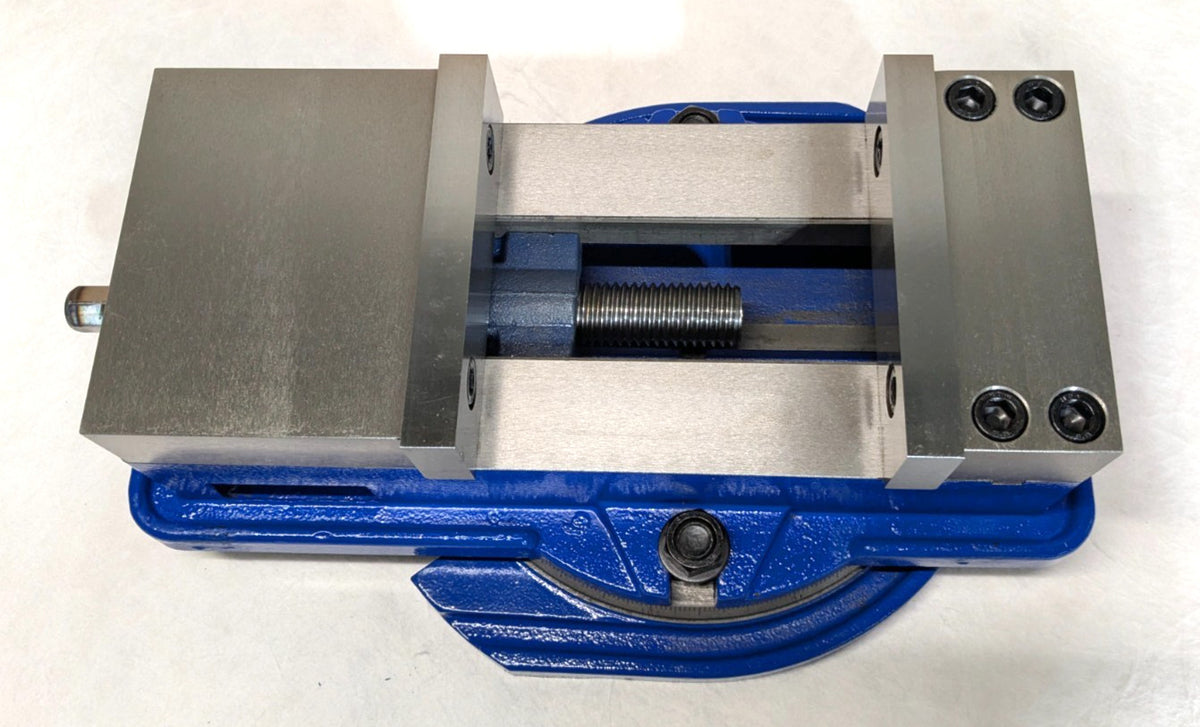 6" Precision Machine Vise 360° Swiveling Base  6 Inch Jaw Width/Opening  Qm16160