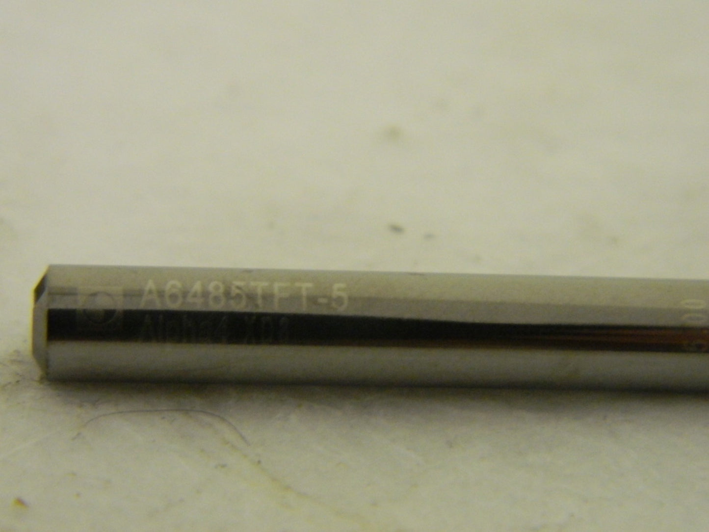 Walter Titex 5066494 A6485TFT-5 0.1969" 140° Solid Carbide Oil-Feed Drill B