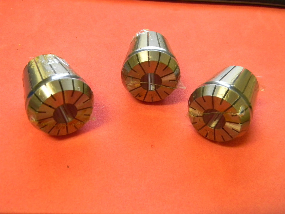 Interstate Spring Collets ER-40 9/16" 0.551"-0.590" Qty. 3 #25380430